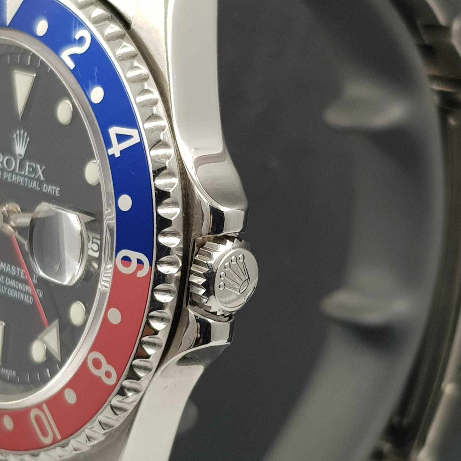Rolex Gmt Master II ref.16710 no holes sell original box