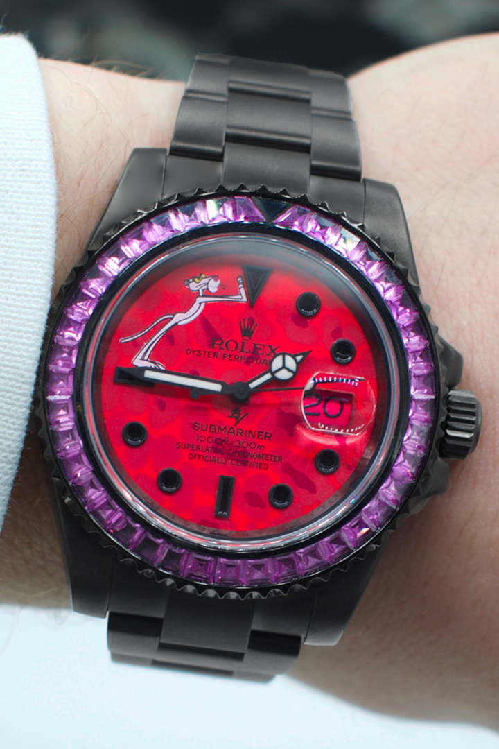 Rolex submariner rosa store